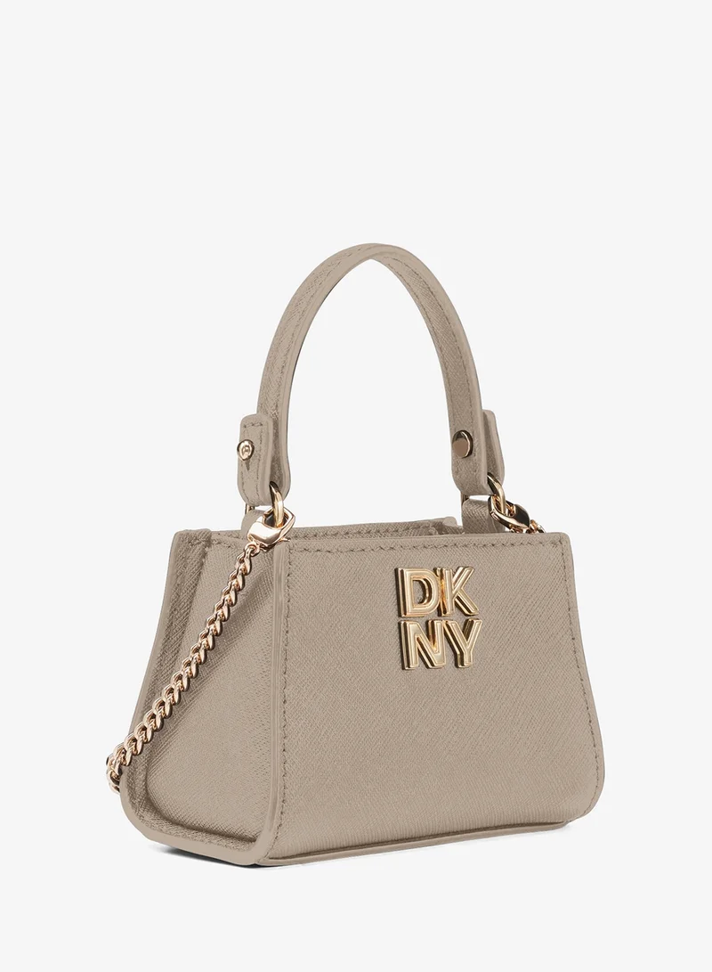 DKNY LT TAUPE Foster Micro Crossbody Bag for Women | Best Price UAE